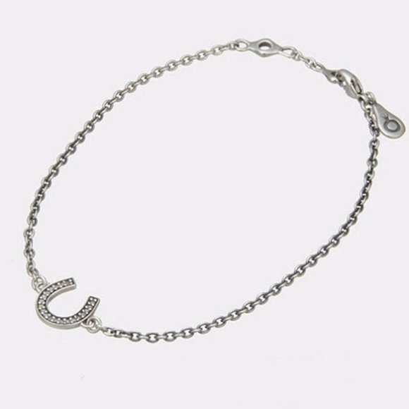 Authentic Pandora Silver Symbol Of Luck Horseshoe - Picture 2 of 2
